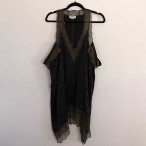 Zadig & Voltaire tank/off-the-shoulder dress